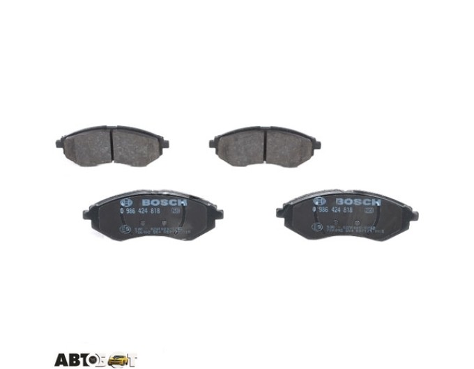 Тормозные колодки Bosch 0 986 424 818, цена: 1 798 грн.