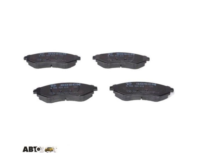 Тормозные колодки Bosch 0 986 424 818, цена: 1 798 грн.