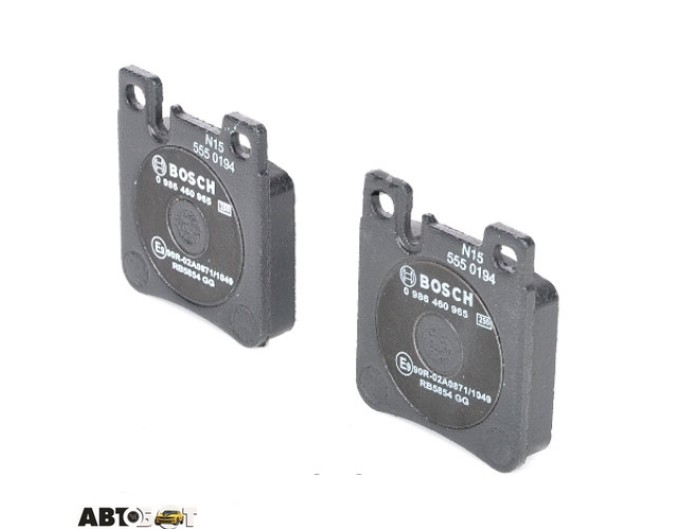 Тормозные колодки Bosch 0 986 460 965, цена: 1 856 грн.