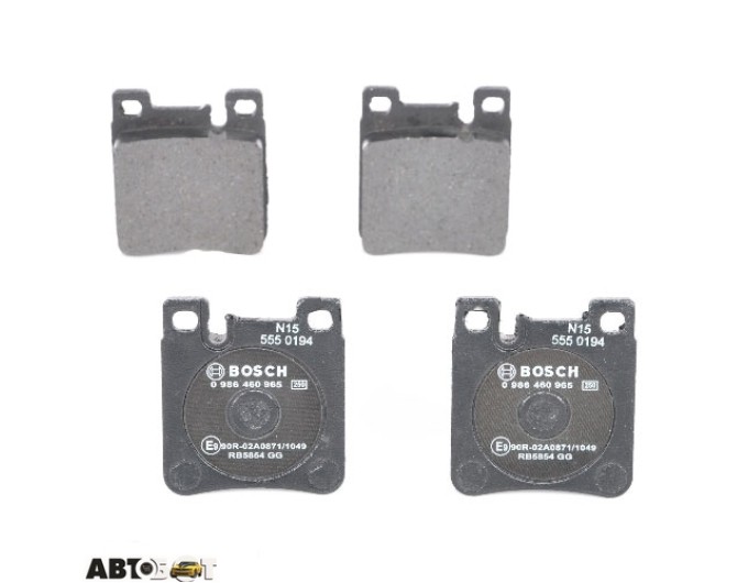 Тормозные колодки Bosch 0 986 460 965, цена: 1 856 грн.