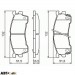 Тормозные колодки Bosch 0 986 460 975, цена: 1 008 грн.