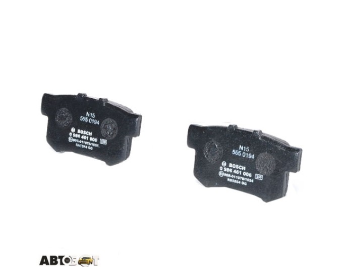 Тормозные колодки Bosch 0 986 461 006, цена: 1 762 грн.