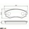 Тормозные колодки Bosch 0 986 461 139, цена: 991 грн.