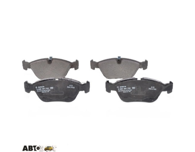 Тормозные колодки Bosch 0 986 461 752, цена: 2 366 грн.