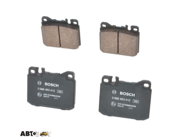 Тормозные колодки Bosch 0 986 463 412, цена: 1 499 грн.