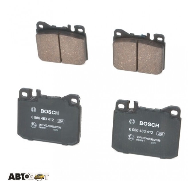 Тормозные колодки Bosch 0 986 463 412, цена: 816 грн.