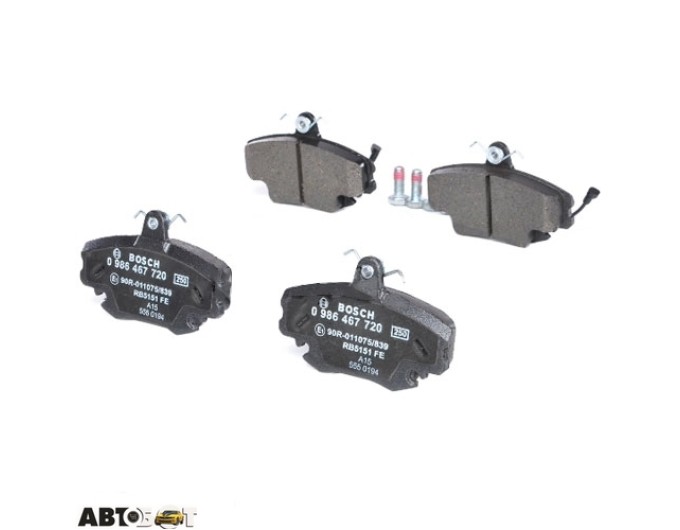 Тормозные колодки Bosch 0 986 467 720, цена: 1 551 грн.