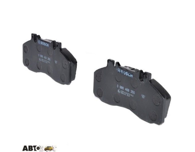 Гальмівні колодки Bosch 0 986 468 350, ціна: 4 882 грн.