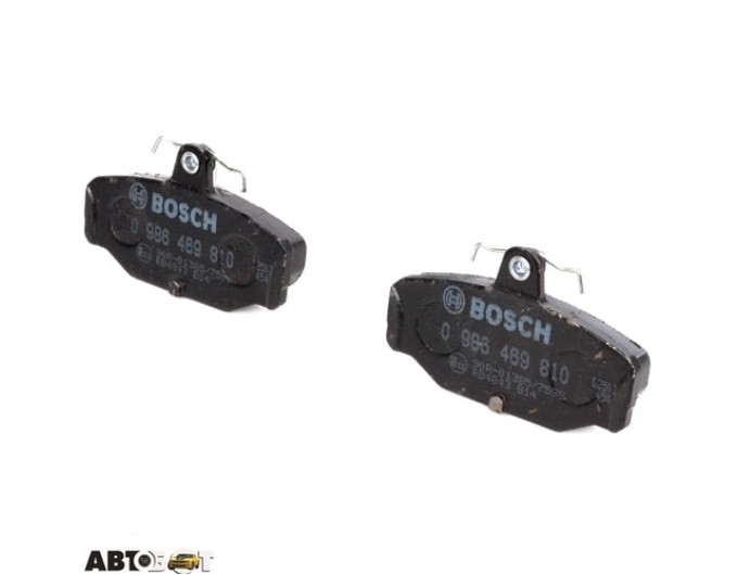 Тормозные колодки Bosch 0 986 469 810, цена: 1 525 грн.