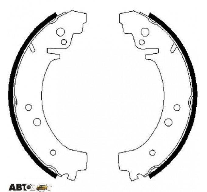 Тормозные колодки Bosch 0 986 487 217, цена: 1 029 грн.