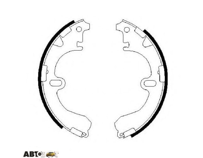 Тормозные колодки Bosch 0 986 487 422, цена: 1 322 грн.