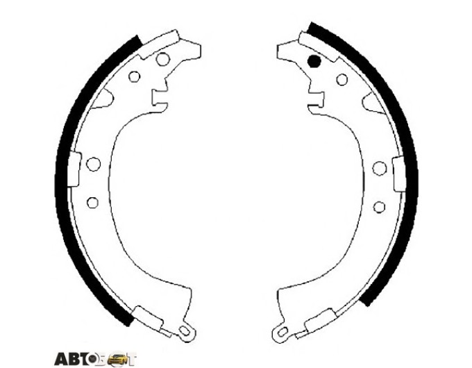 Тормозные колодки Bosch 0 986 487 424, цена: 2 066 грн.