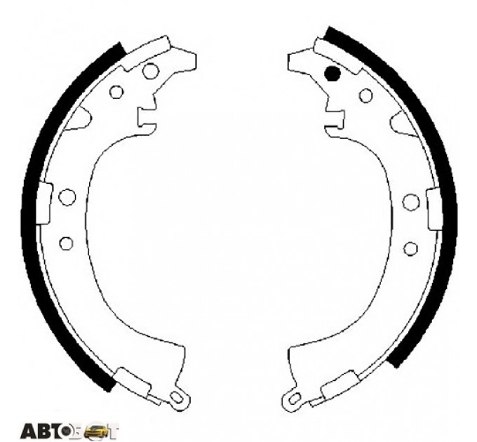 Тормозные колодки Bosch 0 986 487 424, цена: 1 125 грн.