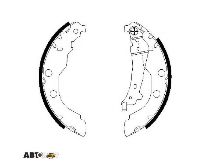 Тормозные колодки Bosch 0986487549, цена: 1 832 грн.