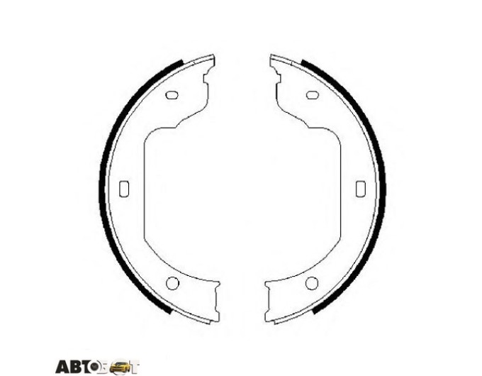 Тормозные колодки Bosch 0 986 487 625, цена: 2 028 грн.