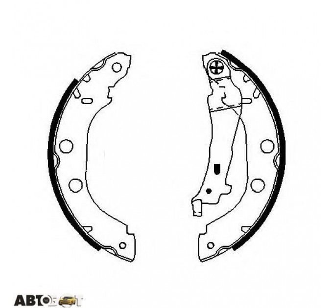 Тормозные колодки Bosch 0 986 487 699, цена: 1 164 грн.