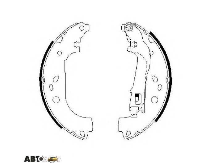 Тормозные колодки Bosch 0 986 487 717, цена: 2 643 грн.