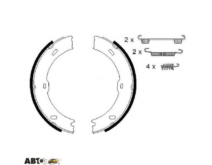 Тормозные колодки Bosch 0 986 487 720, цена: 2 078 грн.