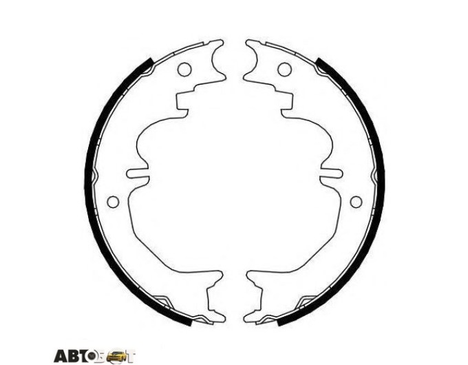 Тормозные колодки Bosch 0 986 487 727, цена: 2 464 грн.