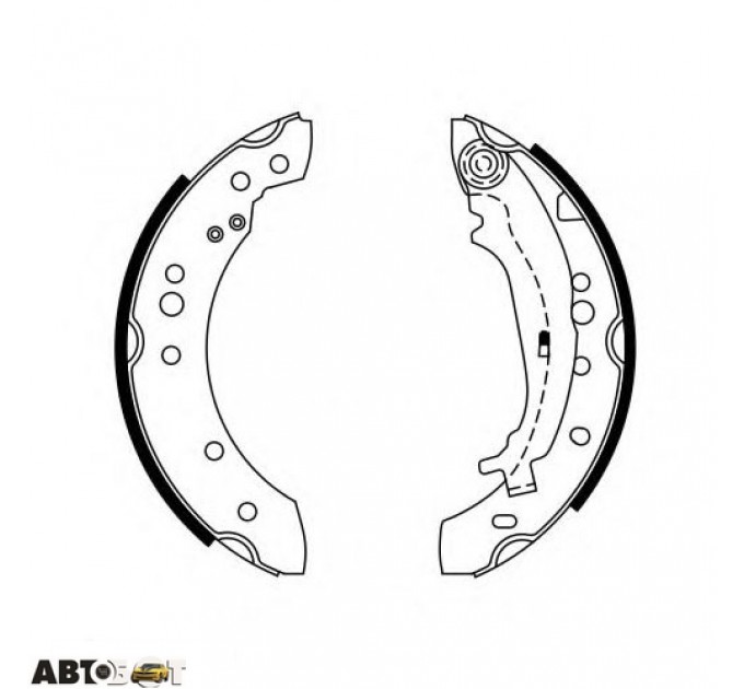 Тормозные колодки Bosch 0 986 487 746, цена: 1 105 грн.