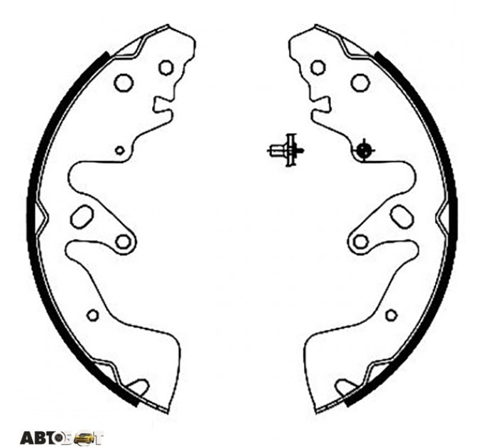 Тормозные колодки Bosch 0 986 487 756, цена: 1 431 грн.