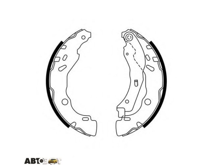 Гальмівні колодки Bosch 0 986 487 771, ціна: 2 181 грн.