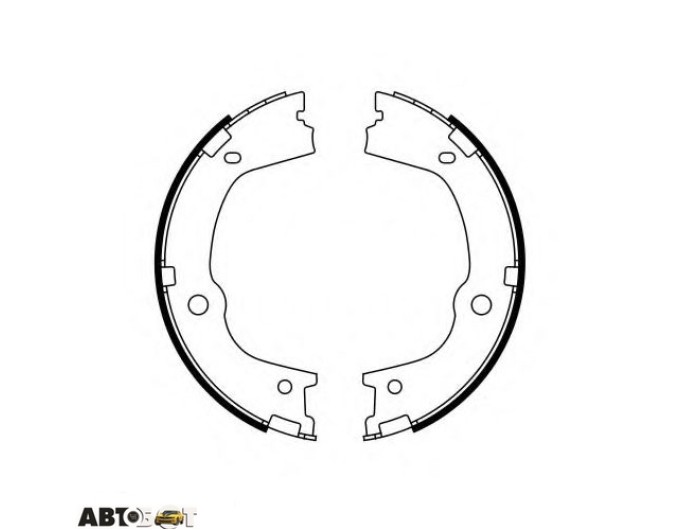 Тормозные колодки Bosch 0986487776, цена: 2 552 грн.