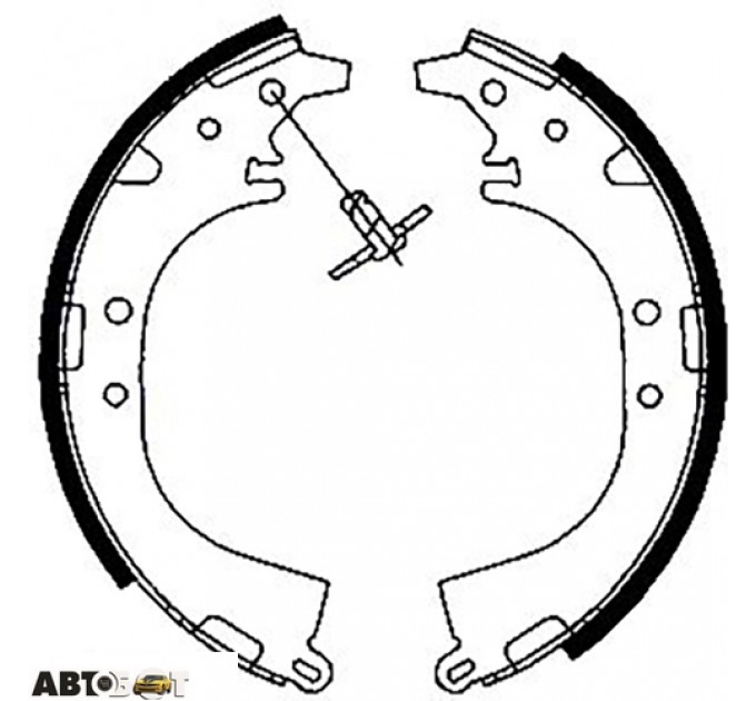 Тормозные колодки Bosch 0 986 487 898, цена: 1 404 грн.