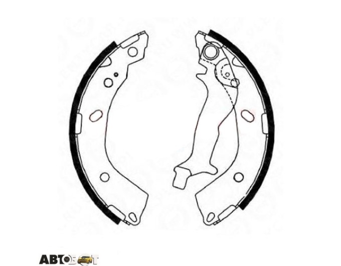 Гальмівні колодки Bosch 0 986 487 909, ціна: 2 586 грн.