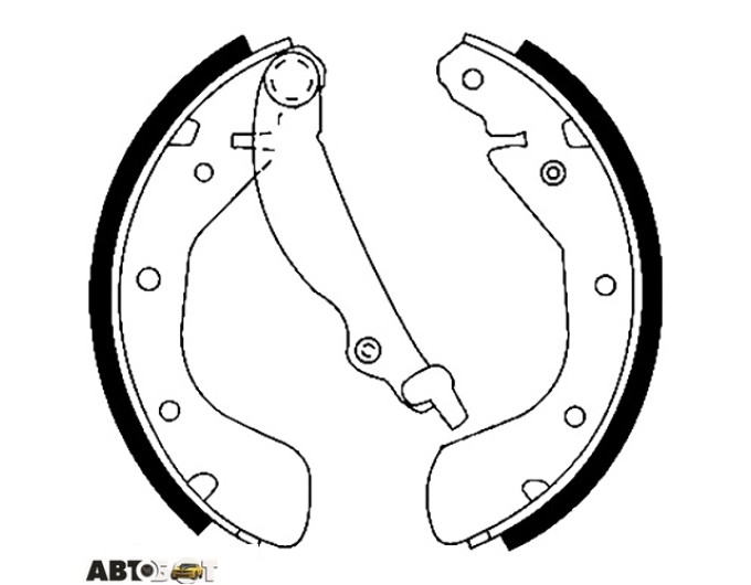 Тормозные колодки Bosch 0 986 487 924, цена: 3 369 грн.