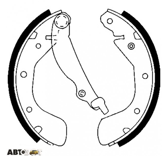 Гальмівні колодки Bosch 0 986 487 924, ціна: 1 834 грн.