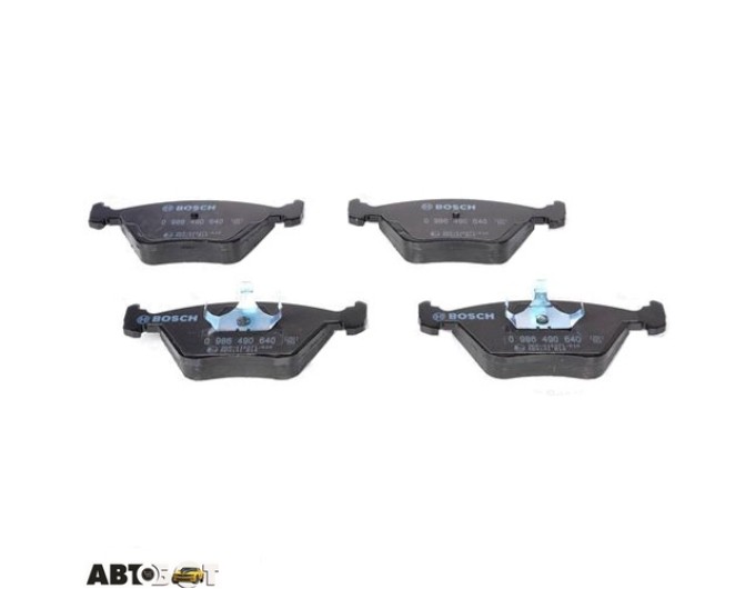 Тормозные колодки Bosch 0 986 490 640, цена: 2 409 грн.