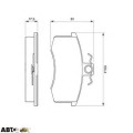 Тормозные колодки Bosch 0 986 491 700, цена: 1 389 грн.