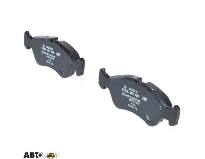 Тормозные колодки Bosch 0 986 491 900, цена: 1 774 грн.
