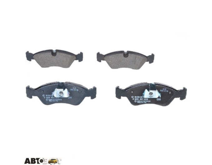 Тормозные колодки Bosch 0 986 491 900, цена: 1 774 грн.