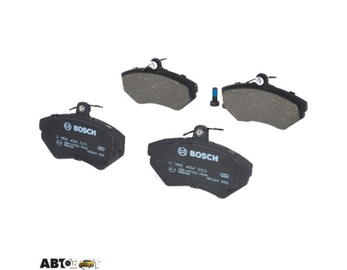 Тормозные колодки Bosch 0 986 494 010, цена: 2 665 грн.