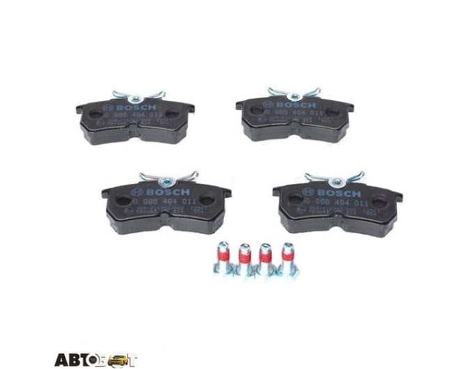 Тормозные колодки Bosch 0 986 494 011, цена: 1 654 грн.