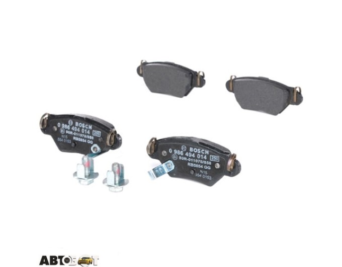 Тормозные колодки Bosch 0 986 494 014, цена: 1 968 грн.