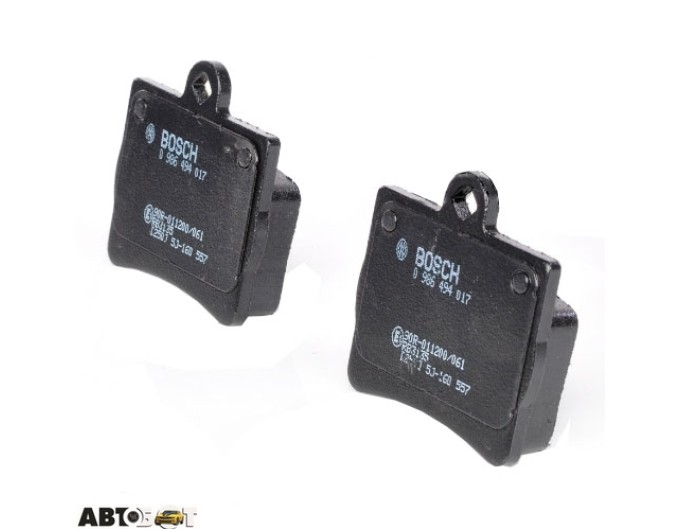 Тормозные колодки Bosch 0 986 494 017, цена: 1 549 грн.