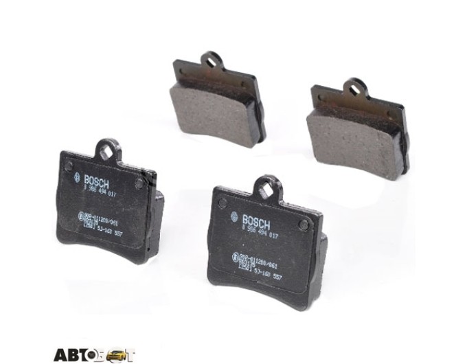 Тормозные колодки Bosch 0 986 494 017, цена: 1 549 грн.