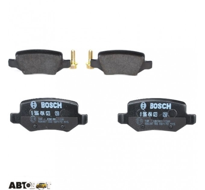 Тормозные колодки Bosch 0 986 494 023, цена: 1 197 грн.