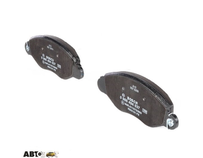 Тормозные колодки Bosch 0 986 494 037, цена: 2 758 грн.
