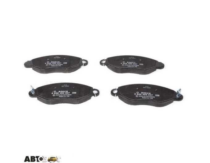 Тормозные колодки Bosch 0 986 494 037, цена: 2 758 грн.