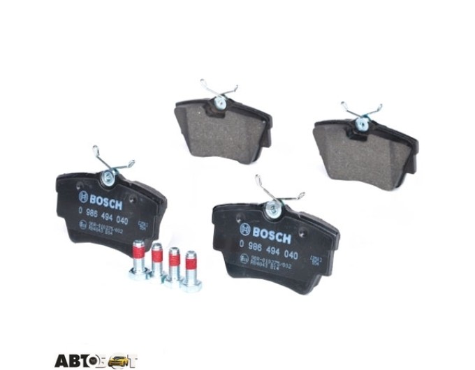 Тормозные колодки Bosch 0 986 494 040, цена: 2 121 грн.
