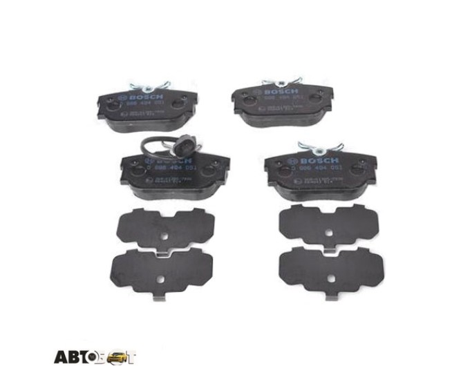 Тормозные колодки Bosch 0 986 494 051, цена: 2 679 грн.