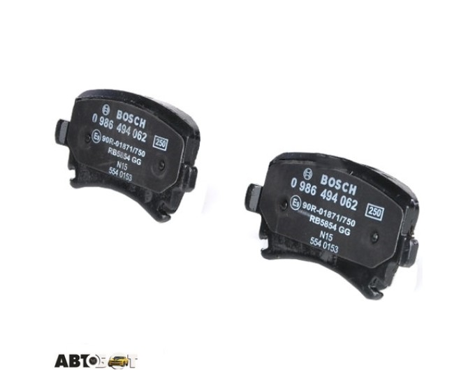 Тормозные колодки Bosch 0 986 494 062, цена: 2 121 грн.