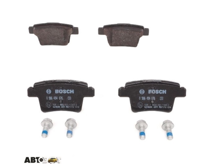 Тормозные колодки Bosch 0986494076, цена: 2 334 грн.