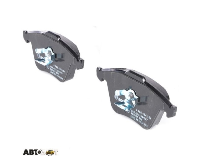 Тормозные колодки Bosch 0 986 494 104, цена: 4 855 грн.