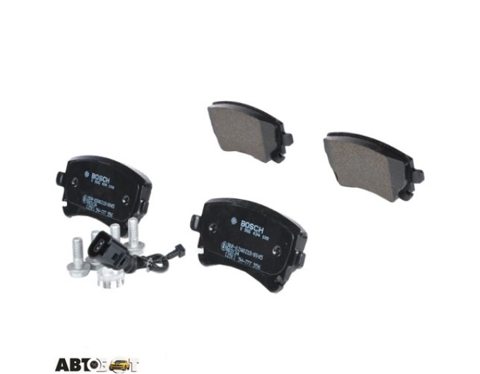 Тормозные колодки Bosch 0 986 494 108, цена: 3 290 грн.