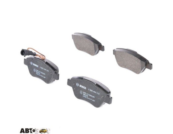Тормозные колодки Bosch 0 986 494 113, цена: 2 796 грн.
